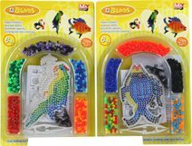 Zažehlovací korálky zvířátka kreativní sada na kartě 2 druhy