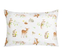 Povláček bavlna - 40x60cm na zip ( pouze povlak ) Zvířátko v lese