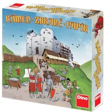 DINO Hra Kámen, zbraně, papír II. *SPOLEČENSKÉ HRY*