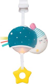 TAF TOYS Baby měsíček hudební box na baterie Světlo Zvuk pro miminko
