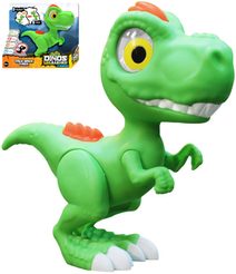 Dinosaurus T-Rex baby zvířátko opakovací na baterie REC Světlo Zvuk
