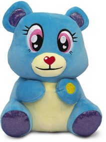 PLYŠ Lumiluvs zvířátko medvěd baby usínáček na baterie Světlo