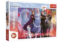 Puzzle Ledové království II/Frozen II 260 dílků 60x40cm v krabici 40x27x4cm