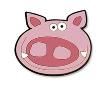 Kuchyňská podložka Růžová 1100/064 10x10 cm