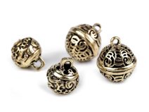 Rolničky mosazné filigránové Ø12 mm 2 kusy