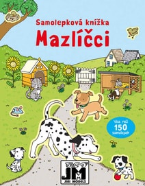 Samolepková knížka Mazlíčci 150 samolepek