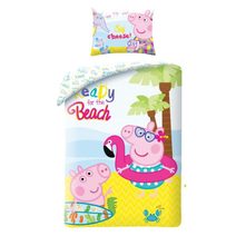 Povlečení ve vaku Peppa Pig pláž Bavlna, 140/200, 70/90 cm