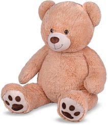Plyšový medvěd 135 cm béžový (Plush Friends)