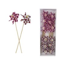 Větrník zápich, 12 ks X6756 - dia 9 × 4.5 x 28 cm