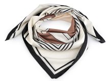 Saténový šátek 90x90 cm