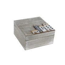 Dřevěná krabička D6564 - 12 cm