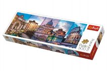 Puzzle Koláž památky Itálie panorama 500 dílků 66x23,7cm
