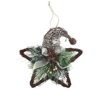 Věnec ve tvaru hvězdy P1685/1 - 26 cm