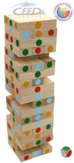 CEEDA DŘEVO Věž velká barevná