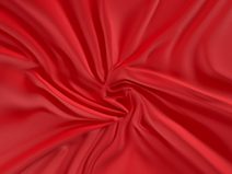 Saténové prostěradlo s gumou 100x200cm červené