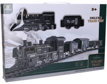 Vlak s kouřovými efekty na baterie různé dráhy