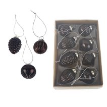 Vánoční ozdoba 8 ks, S0516-18 - bo×: 17×11×4.5