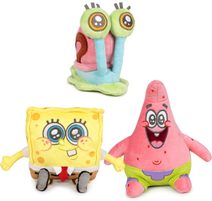 PLYŠ SpongeBob / Patrick / Gary 21cm roztomilý 3 druhy *PLYŠOVÉ HRAČKY*
