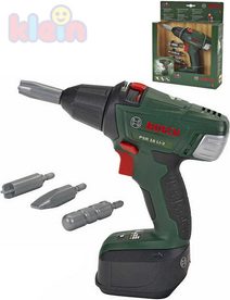 Aku vrtačka dětská Bosch na baterie Světlo Zvuk plast