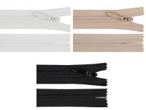 Spirálový zip skrytý YKK No 3 délka 60 cm