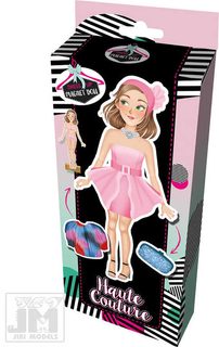 Panenka magnetická oblékací Na přehlídce set s podstavcem