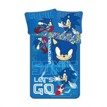 Povlečení Sonic Let's go 140x200, 70x90 cm