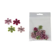 Dekorační kytky, 24 ks D5456 - 2 x 0,2 x 1,8 cm