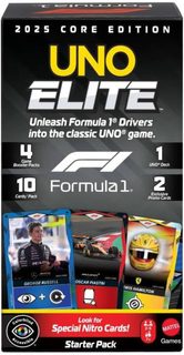 MATTEL Hra Uno karty Formule 1 Elite Racers *SPOLEČENSKÉ HRY*