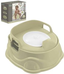 DOLU Nočník / sedátko na WC / baby stolička 3v1 světle zelená