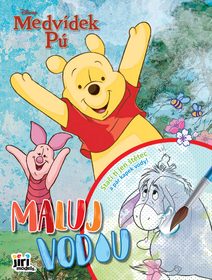 JIRI MODELS Maluj vodou A4 Medvídek Pú omalovánky