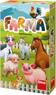 DINO Hra Farma cestovní paměťová *SPOLEČENSKÉ HRY*
