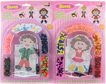 Zažehlovací korálky holka / kluk kreativní sada 2 druhy