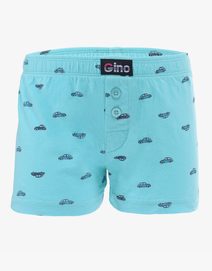 GINA dětské trenky volné chlapecké, šité, s potiskem 25018P