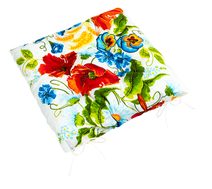 Sedák Gita prošívaný Červená,Modrá,Bílá 41/714 40x40 cm