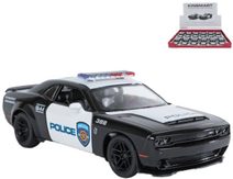 KINSMART Auto policejní Dodge Challenger SRT Demon 170 kov PB 13cm