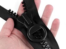 Kostěný zip extra velký NO 20 délka 50 cm, 55 cm