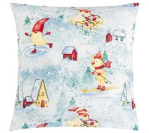 Povláček bavlněný - vánoce Modrá,Bílá,Červená 90/CH01