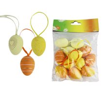 Velikonoční vajíčka, 12 ks X5589 - dia 3 x 4 cm