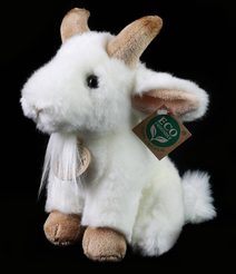 PLYŠ Kůzle sedící 18cm Eco-Friendly *PLYŠOVÉ HRAČKY*