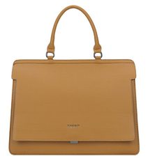 Dámská aktovková taška crossbody i do ruky hořčicově žlutá