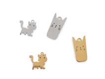 Přívěsek z nerezové oceli kočka