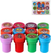 Razítka kulatá Tlapková Patrola (Paw Patrol) samonamáčecí set 12ks