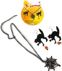 KARNEVAL Šperky Halloween set 3ks *KARNEVALOVÝ DOPLNĚK*