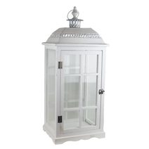 Dřevěná lucerna D6493/B - výška 68 cm