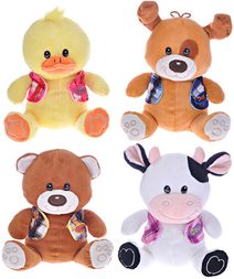 PLYŠ Baby zvířátko 21cm 4 druhy *PLYŠOVÉ HRAČKY*
