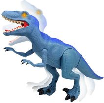 ADC Mighty Megasaur Raptor chodící dinosaurus 40cm ještěr na baterie Světlo Zvuk
