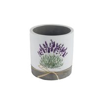 Obal na květiny kulatý levandule X5808/1 - dia 10,6 × 10,8 cm