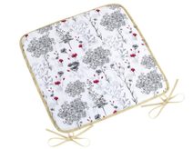 Sedák DITA hladký Šedá,Červená,Bílá 34/405 40x40 cm