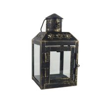 Lucerna kovová K3962-19 výška 15 cm
