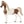 Stan dětský domeček koňská stáj 100x70x80cm set s figurkou koníka